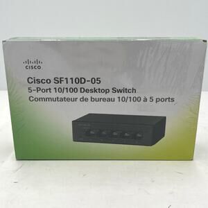 CISCO SG110D-05-NA 5-Port Gigabit Ethernet Desktop Switch